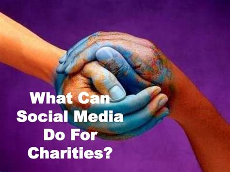 Social Media for Charities .